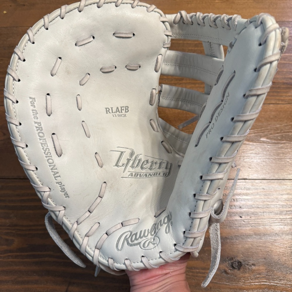 Rawlings Liberty Advanced Softball First Base Glove (13") RLAFB - LHT White